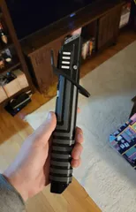 Mandalorian Darksaber Split by Color - Star Wars