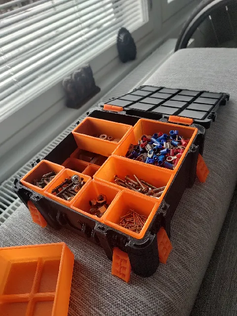 Make of Gridfinity Storage Box by Pred (now parametric) by Raaka ...