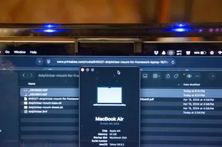 Dolphinbar mount for Framework Laptop 16