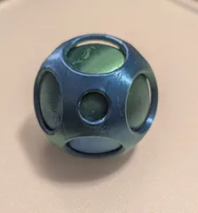 Spinning Sphere Inside Sphere | Print-in-Place Fidget Toy