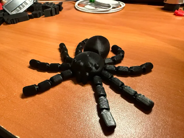 Flexi Spider (Articulated) by 3DPrintyi | Download free STL model ...
