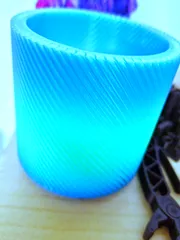 Tactile Spiral Vase Pen Cup
