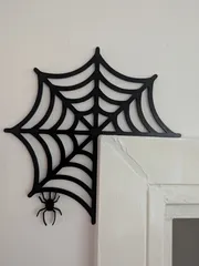 Halloween Web Door Corner