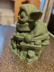 Baby Yoda / Grogu - No Support 3D Scan!