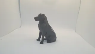 Low Poly Golden Retriever - Beto