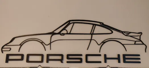 Porsche Logo By Lukeskywalker Download Free Stl Model Printables Com