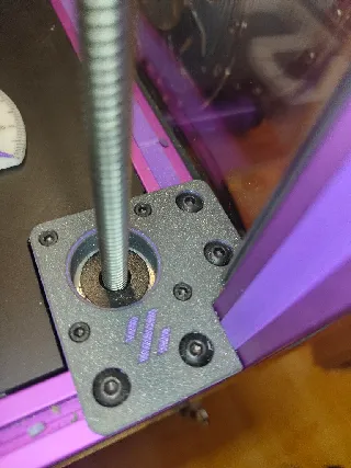 Voron Trident inverted electronics Z stepper mounts with cable route ...