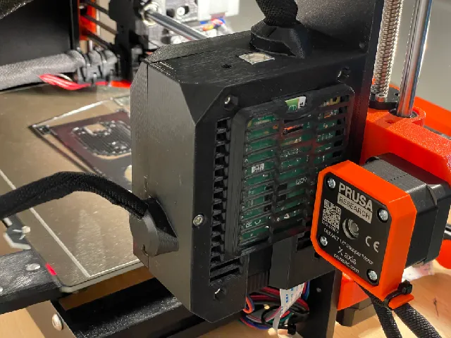 Make of Raspberry Pi3A+ mount for Prusa MK3S+ with CSI camera port ...