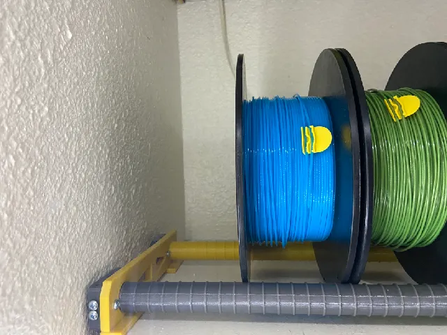 Make of RepRack Table Top Spool Holder by 3DyPrinterGuy | Download free ...