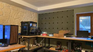 Customizable Honeycomb Storage Wall (OpenSCAD)