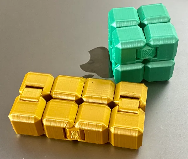 Make of Yet Another Fidget Infinity Cube v2 by Mat | Download free STL ...