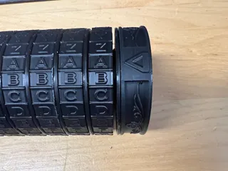 Cryptex (5, 6, 7, 8 or 10 letter wheels)