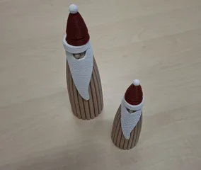 Christmas Santa decoration (tealight compatible)