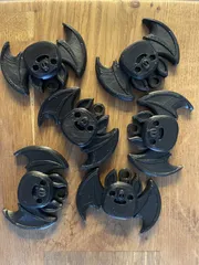Halloween Bat Keychain