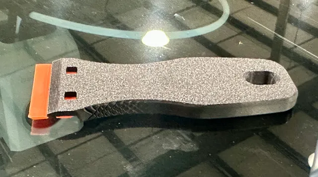 Make of Scraperlite Plastic Razor Blade Handle V2 by Jace | Download ...