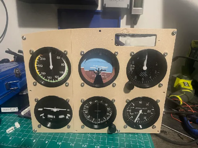 Altimeter for Flight Simulation by mrusk | Download free STL model ...
