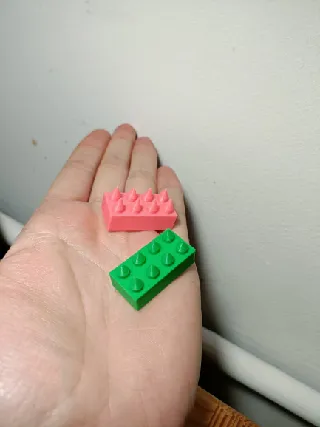 Sharp Lego 2x4 Brick by Triple G Workshop | Download free STL model ...