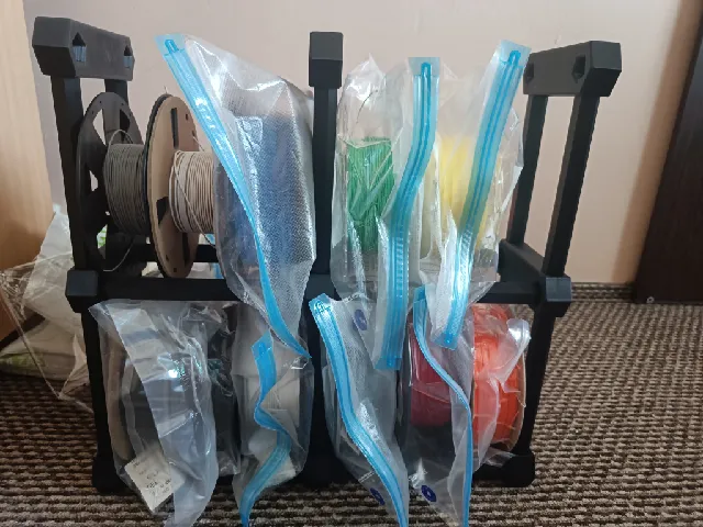 Make of Modular filament spool rack by Patrik Robotky | Download free ...