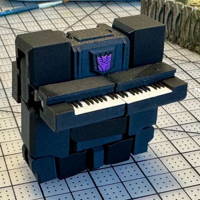 Make of Tusks: The 3D-Printable Piano Transformer! by samthehugenerd ...