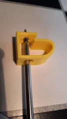 Under table cable holder