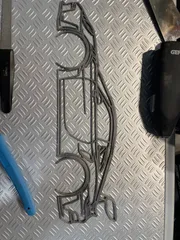 Porsche GT3 RS 992 Silhouette Wall Art