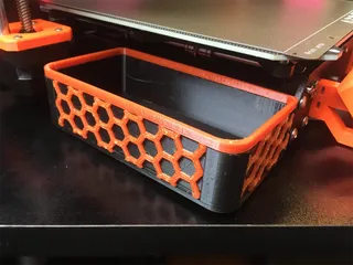 Prusa MK3S sidebox honeycomb with  or without MMU