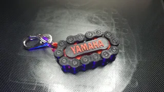 Motorcycle Roller Chain Key Ring