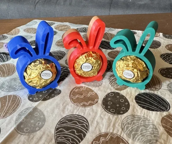 Ferrero Rocher Bunny by Molodos | Download free STL model | Printables.com