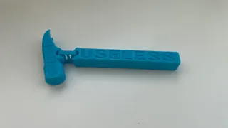 Useless Hammer - Print in Place