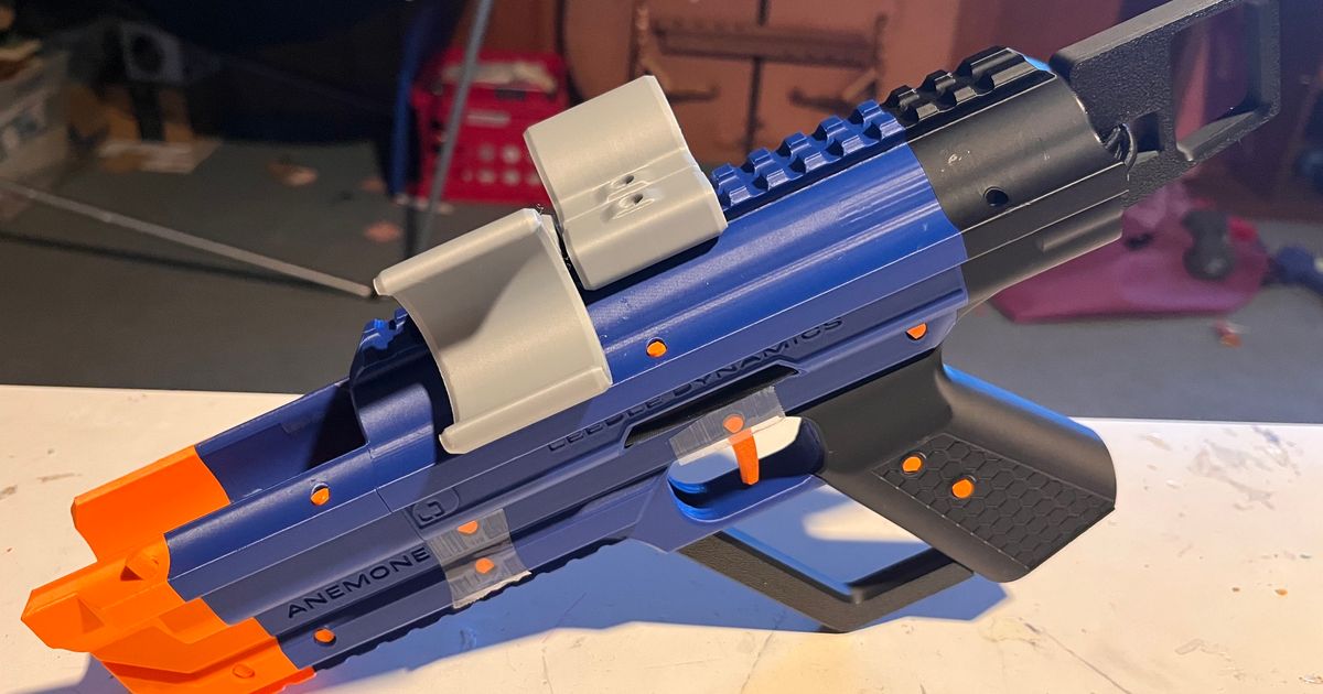 Make of Anemone | Super low hardware sillyshell plunger blaster by ...