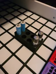 Gridfinity Ikea Ladda AA Battery Holder