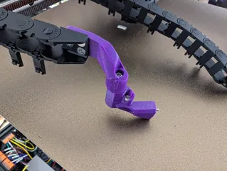 Horizontal chain mount for Voron Stealthburner (CW2)