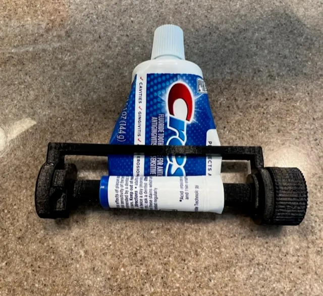 Make of Ratcheting Toothpaste Squeezer by aceking1212 | Download free ...