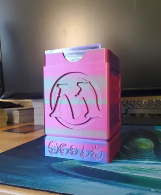MTG card box by Baloo 3D | Download free STL model | Printables.com