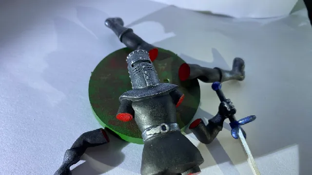 Make of Black Knight from Monty Python's Holy Grail with detachable ...