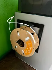 Bambu X1 side mounted spool holder