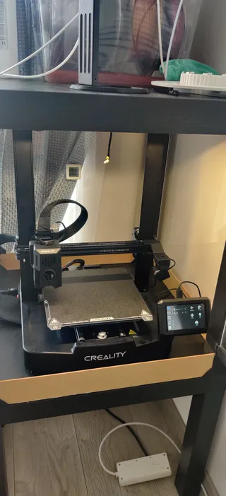Ender 3 V3 SE KE - Horizontal Screen mount (for Guppy Screen) by phil k ...