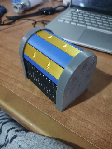 Treasure Chest Puzzle Box - Update! by 3D Printy | Download free STL ...
