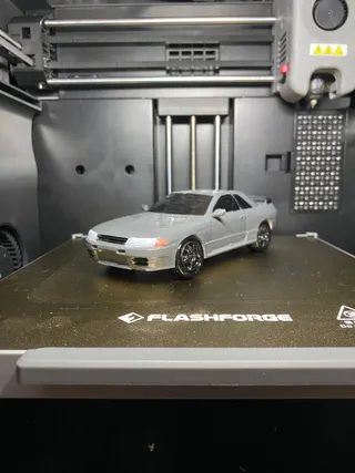 Nissan Skyline GTR R32 'Godzilla' Kit Card (1:24 scale) by The Kit Card ...