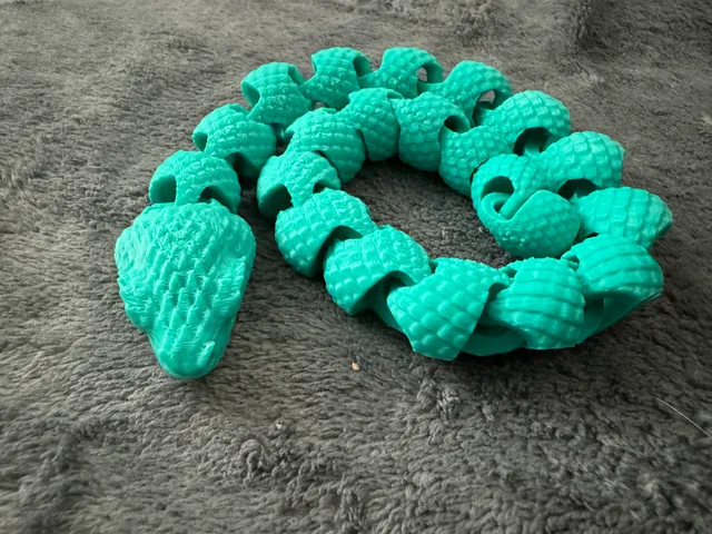 Articulated Rattlesnake with super-fun rattle by Davis_County_Library ...