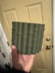 Bamboo Plant pot and Planter - Vase mode design