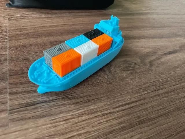 Make of COS - the Container Ship by Quentin | Download free STL model ...