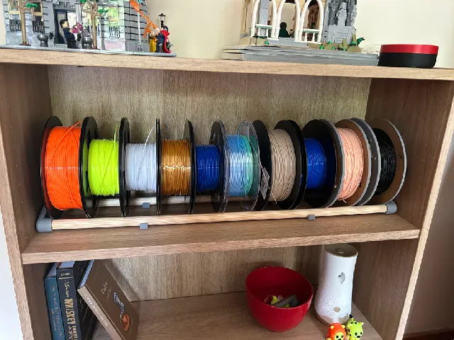 Make of Filament Spool Rack by Legoferret | Download free STL model ...