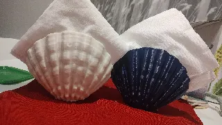 Scallop Seashell Napkin Holder
