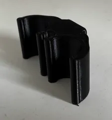 Ski pole holder