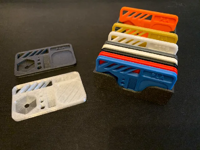 Make of Filament Samples | Filament Color Swatches by MattMakes ...
