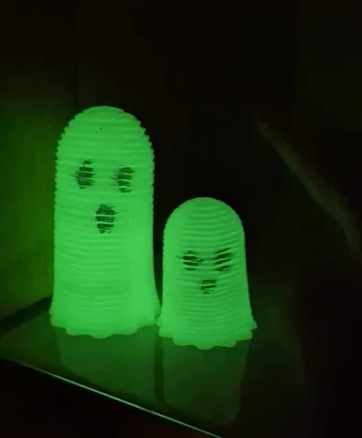 Stretchy Springy Ghosts (3 sizes) by 3DPmom | Download free STL model ...