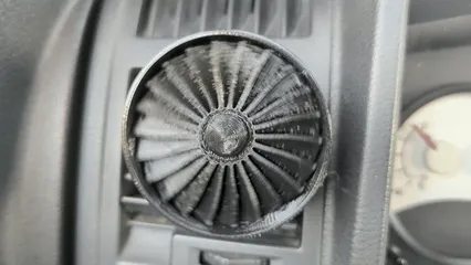 Turbofan aroma diffuser - Car vent mini Jet engine by CasaPrint3D ...