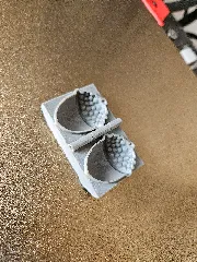 Acorn form playdoh