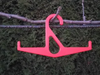 Scuba diving wing hanger